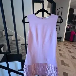 pink linen dress Boden Women's Arabella Linen Blend Dress in Pink